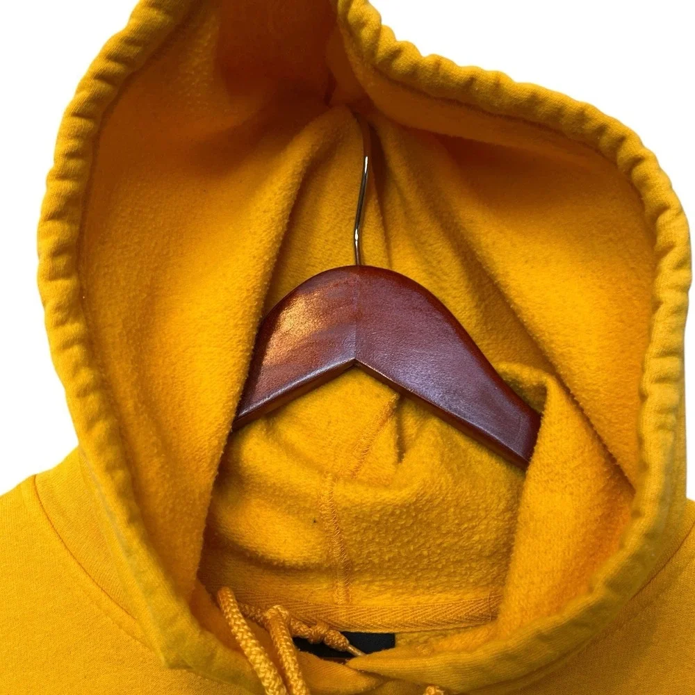 Adidas LA Lakers Mens Hoodie XXL Gold Graphic Basketball Sweatshirt Los Angeles